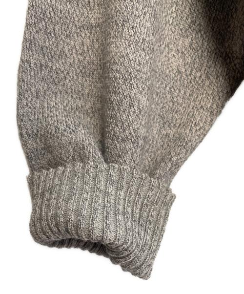 PUBLIC TOKYO（パブリックトウキョウ）PUBLIC TOKYO (パブリックトウキョウ) メランジニットポロカーデ グレー サイズ:1の古着・服飾アイテム