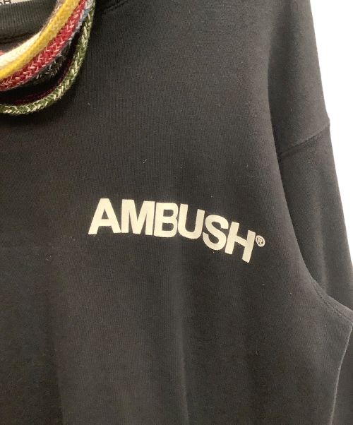 AMBUSH（アンブッシュ）AMBUSH (アンブッシュ) プルオーバーパーカー ブラック サイズ:1の古着・服飾アイテム