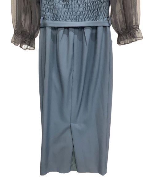 Ameri（アメリ）Ameri (アメリ) AIRY SLEEVE TIGHT DRESS サックスブルー サイズ:Sの古着・服飾アイテム