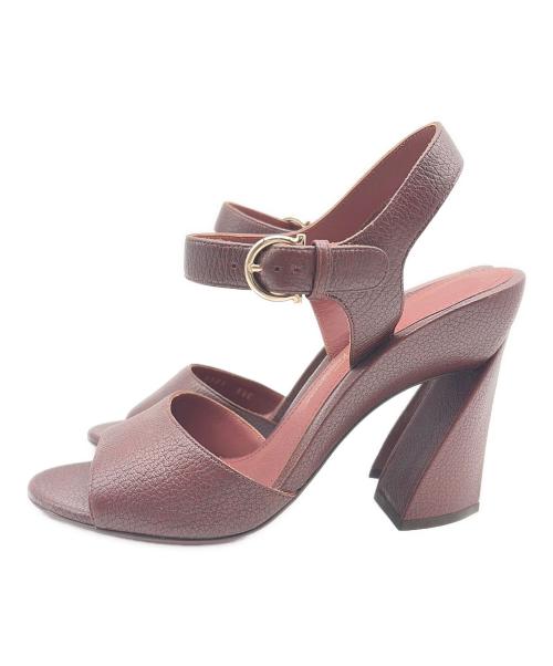 Salvatore Ferragamo（サルヴァトーレ フェラガモ）Salvatore Ferragamo (サルヴァトーレ フェラガモ) ミュール ブラウン サイズ:23の古着・服飾アイテム