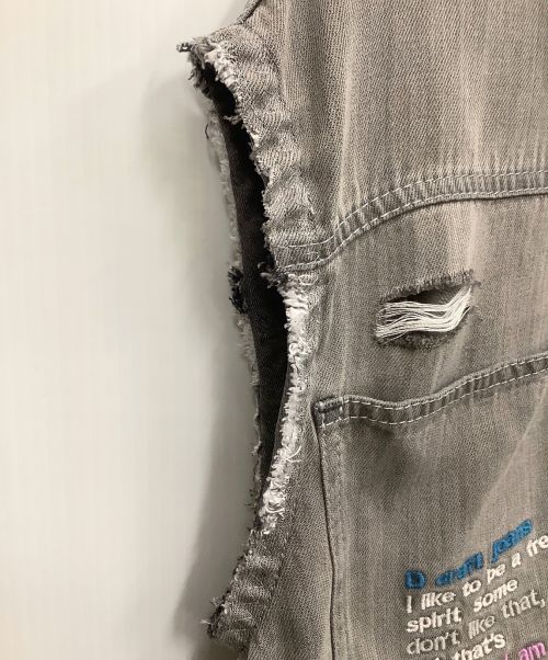 伊太利屋（イタリヤ）伊太利屋 (イタリヤ) ベスト グレー サイズ:9の古着・服飾アイテム