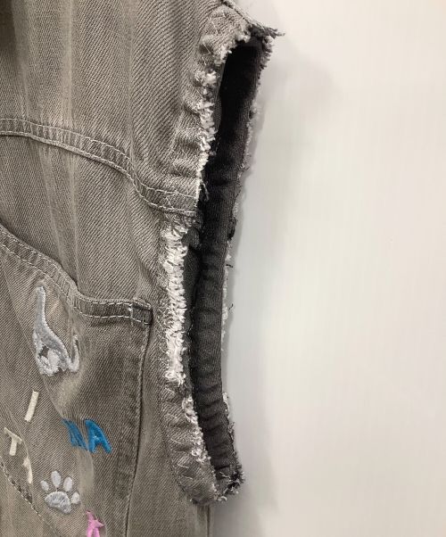 伊太利屋（イタリヤ）伊太利屋 (イタリヤ) ベスト グレー サイズ:9の古着・服飾アイテム