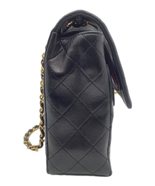 CHANEL（シャネル）CHANEL (シャネル) チェーンショルダーバッグ ブラックの古着・服飾アイテム