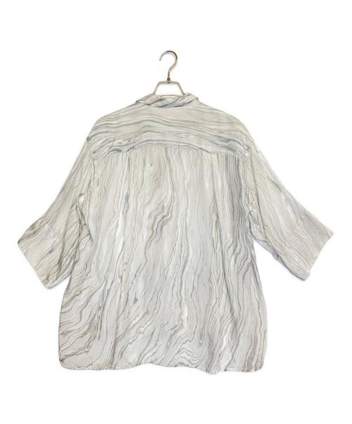 meagratia（メアグラーティア）meagratia (メアグラーティア) マーブルシャツ グレー サイズ:2の古着・服飾アイテム
