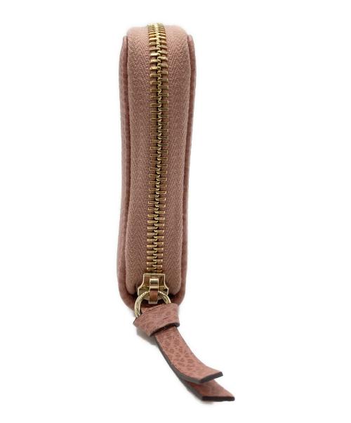 GUCCI（グッチ）GUCCI (グッチ) ラウンドジップウォレット ピンクの古着・服飾アイテム