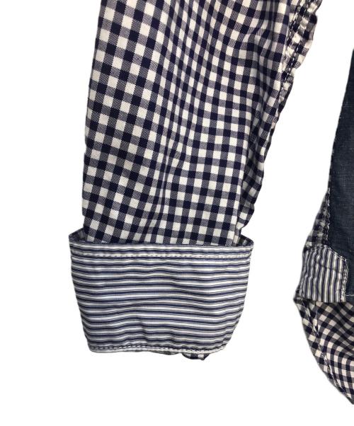 COMME des GARCONS JUNYA WATANABE MAN（コム デ ギャルソン ジュンヤ ワタナベ マン）COMME des GARCONS JUNYA WATANABE MAN (コム デ ギャルソン ジュンヤ ワタナベ マン) 長袖シャツ ブルー サイズ:Sの古着・服飾アイテム