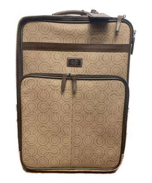 COACH（コーチ）COACH (コーチ) キャリーバッグ ベージュの古着・服飾アイテム
