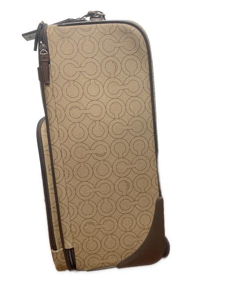 COACH（コーチ）COACH (コーチ) キャリーバッグ ベージュの古着・服飾アイテム