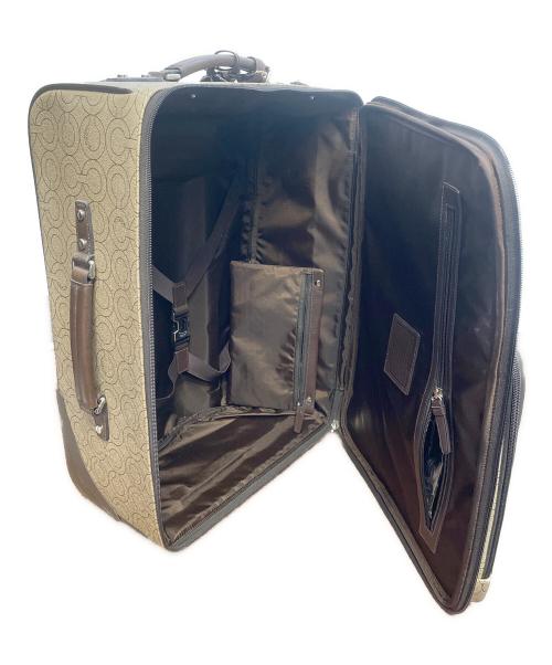 COACH（コーチ）COACH (コーチ) キャリーバッグ ベージュの古着・服飾アイテム