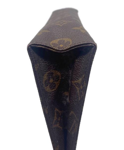 LOUIS VUITTON（ルイ ヴィトン）LOUIS VUITTON (ルイ ヴィトン) クラッチバッグ ブラウンの古着・服飾アイテム