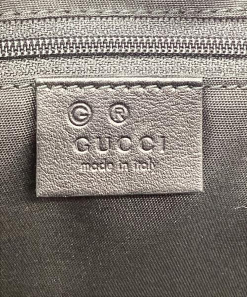 GUCCI（グッチ）GUCCI (グッチ) セカンドバッグ ブラックの古着・服飾アイテム