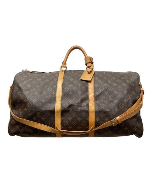 LOUIS VUITTON（ルイ ヴィトン）LOUIS VUITTON (ルイ ヴィトン) キーポル・バンドリエール60 ブラウンの古着・服飾アイテム