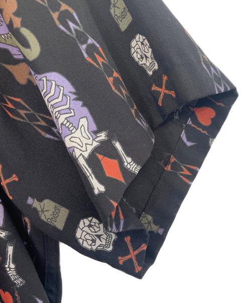 WACKO MARIA（ワコマリア）WACKO MARIA (ワコマリア) オープンカラーシャツ ブラック サイズ:Lの古着・服飾アイテム