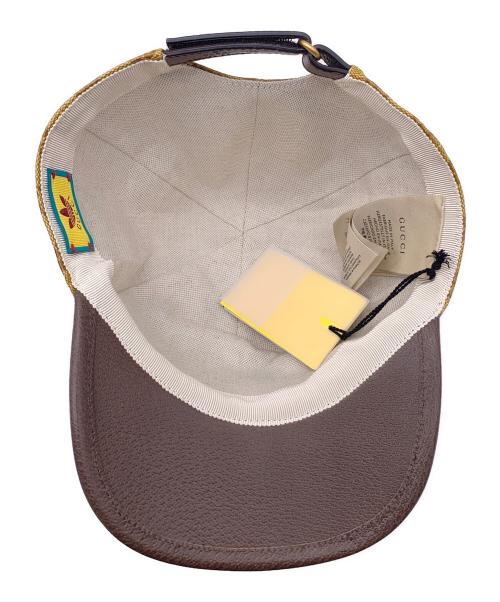 adidas（アディダス）adidas (アディダス) GUCCI (グッチ) キャップ ブラウン 未使用品の古着・服飾アイテム