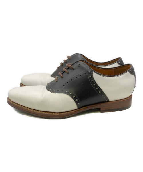 Jalan Sriwijaya（ジャランスリウァヤ）Jalan Sriwijaya (ジャランスリウァヤ) レザーシューズ ホワイト サイズ:25の古着・服飾アイテム