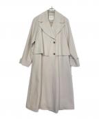 HER LIP TOハーリップトゥ）の古着「コート」｜ライトピンク