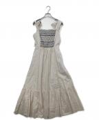 HER LIP TOハーリップトゥ）の古着「ワンピース」｜ベージュ