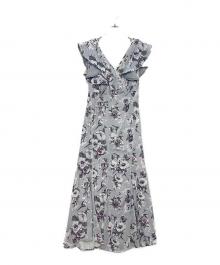 HER LIP TO（ハーリップトゥ）の古着「ワンピース」｜グレー