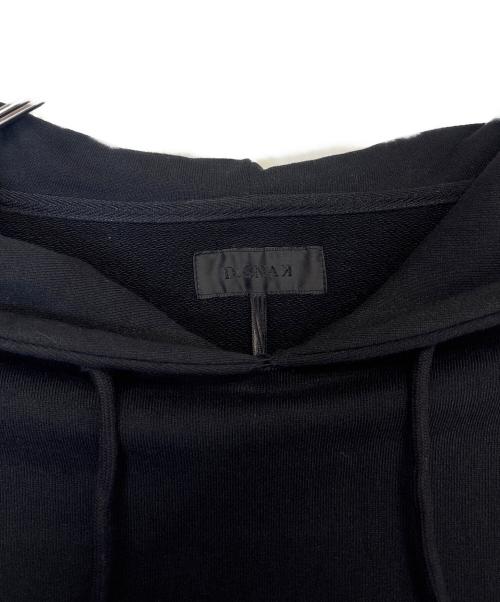 D.GNAK（ディ ナック）D.GNAK (ディ ナック) パーカー ブラック サイズ:不明の古着・服飾アイテム