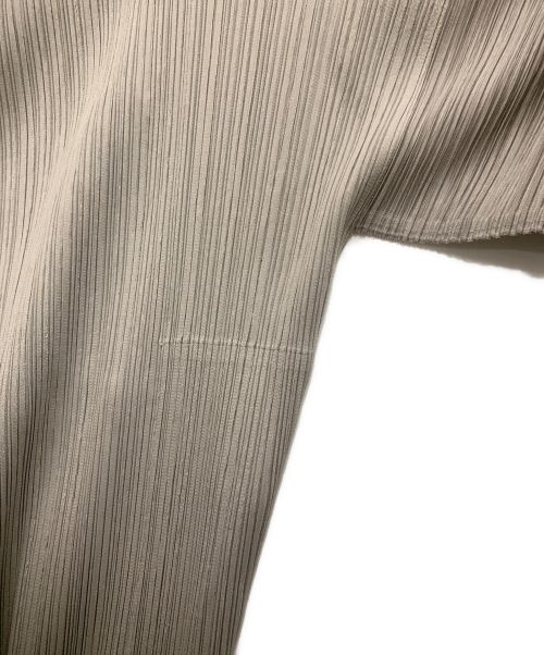 PLEATS PLEASE（プリーツプリーズ）PLEATS PLEASE (プリーツプリーズ) プリーツカーディガン グレー サイズ:4の古着・服飾アイテム