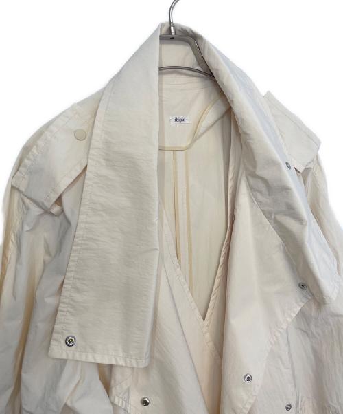 ibipio（イビピーオ）ibipio (イビピーオ) カスタマイズトレンチコート アイボリー サイズ:38の古着・服飾アイテム