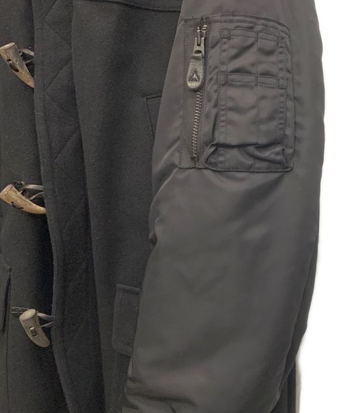 MARKAWARE（マーカウェア）MARKAWARE (マーカウェア) メルトンダッフルコート ネイビー サイズ:2の古着・服飾アイテム