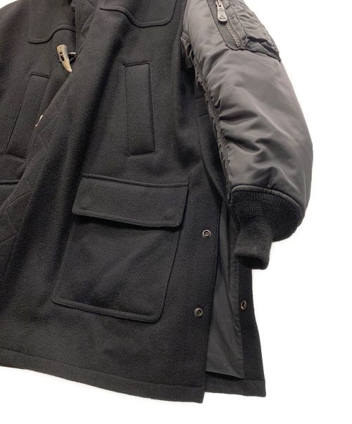 MARKAWARE（マーカウェア）MARKAWARE (マーカウェア) メルトンダッフルコート ネイビー サイズ:2の古着・服飾アイテム