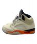 NIKE (ナイキ) AIR JORDAN5 ホワイト×オレンジ サイズ:27：9000円