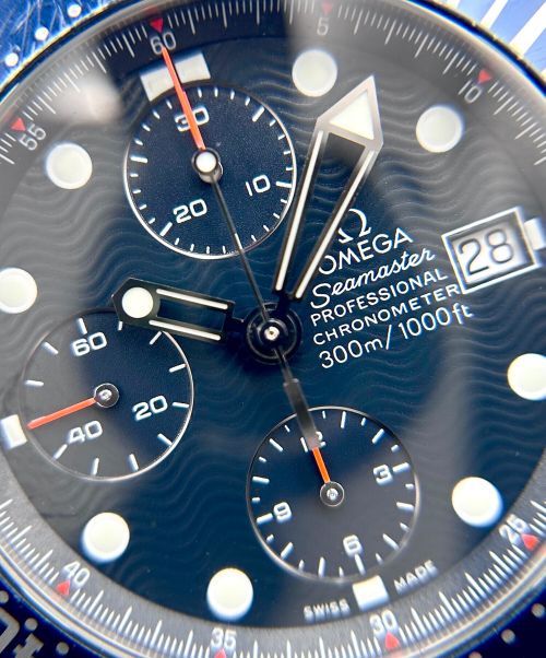 OMEGA（オメガ）OMEGA (オメガ) シーマスター プロフェッショナル クロノグラフ/Seamaster Professional Chronograph/Ref.259l.80 青文字盤 サイズ:41.5㎜の古着・服飾アイテム