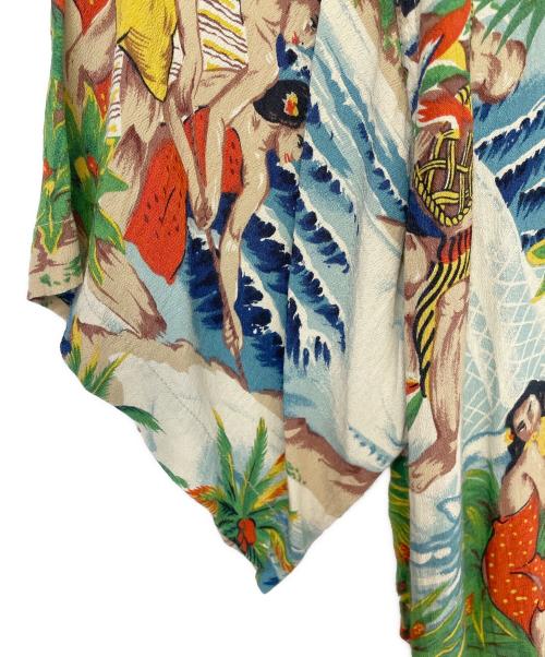 Sun Surf（サンサーフ）Sun Surf (サンサーフ) アロハシャツ ブルー サイズ:Lの古着・服飾アイテム