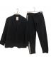 ONE GRAVITY（ワングラヴィティ）の古着「3Pセットアップ」｜ブラック