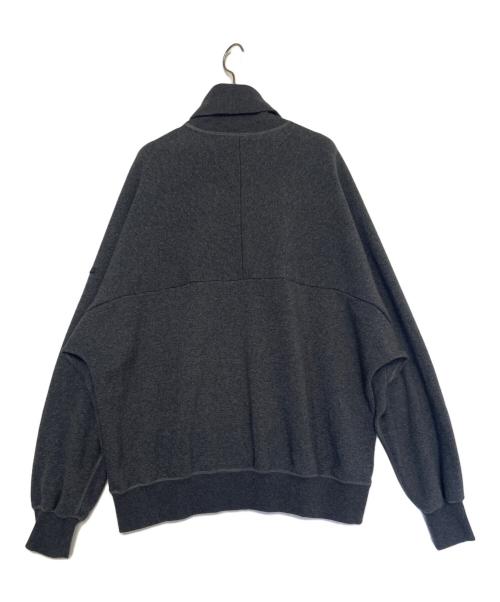 N.HOOLYWOOD（エヌ ハリウッド）N.HOOLYWOOD (エヌ ハリウッド) タートルネックカットソー グレー サイズ:36の古着・服飾アイテム