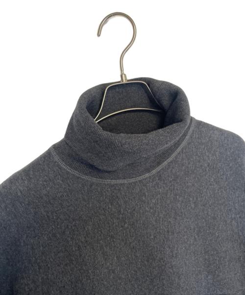 N.HOOLYWOOD（エヌ ハリウッド）N.HOOLYWOOD (エヌ ハリウッド) タートルネックカットソー グレー サイズ:36の古着・服飾アイテム