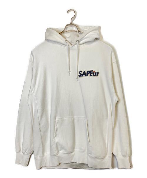 SAPEur（サプール）SAPEur (サプール) パーカー ホワイト サイズ:XXLの古着・服飾アイテム