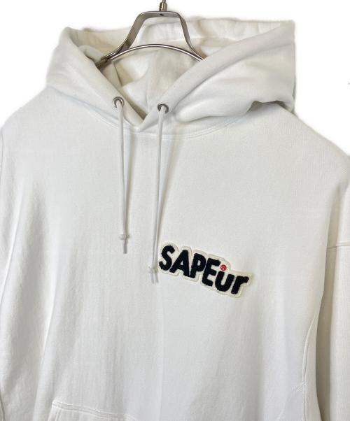 SAPEur（サプール）SAPEur (サプール) パーカー ホワイト サイズ:XXLの古着・服飾アイテム