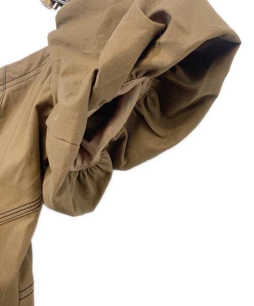 HER LIP TO（ハーリップトゥ）Her lip to (ハーリップトゥ) ワンピース ブラウン サイズ:Ｍ 未使用品の古着・服飾アイテム