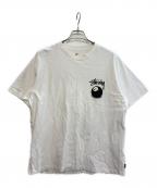 NIKE×stussyナイキ×ステューシー）の古着「Tシャツ」｜ホワイト