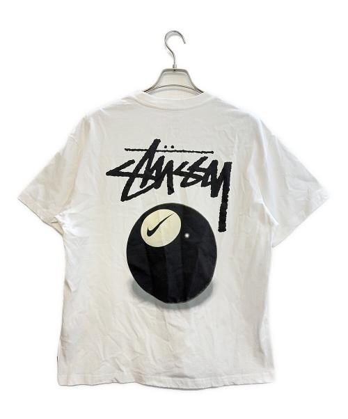 NIKE（ナイキ）NIKE (ナイキ) stussy (ステューシー) Tシャツ ホワイト サイズ:Lの古着・服飾アイテム