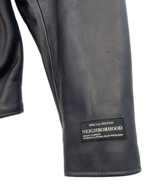 Schott（ショット）Schott (ショット) NEIGHBORHOOD (ネイバーフッド) レザージャケット ブラック サイズ:38の古着・服飾アイテム