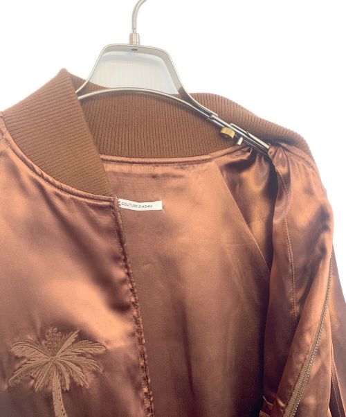 Couture d'adam（クチュールドアダム）Couture d'adam (クチュールドアダム) スカジャン ブラウン サイズ:40の古着・服飾アイテム
