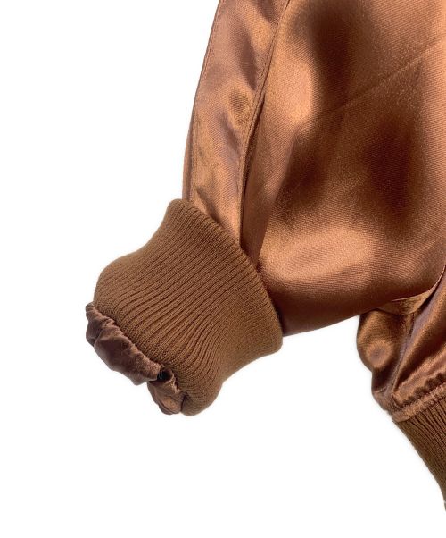 Couture d'adam（クチュールドアダム）Couture d'adam (クチュールドアダム) スカジャン ブラウン サイズ:40の古着・服飾アイテム