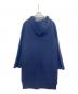 BARNEYS NEWYORK (バーニーズ・ニューヨーク) フォックスファーリバーシブルウールロングコート ネイビー サイズ:S：10000円