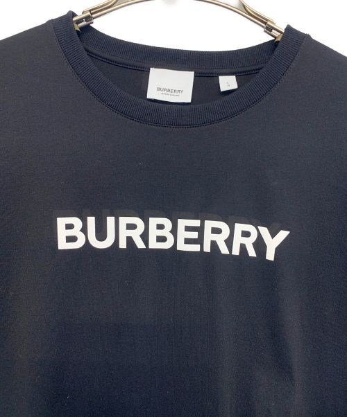 BURBERRY（バーバリー）BURBERRY (バーバリー) 半袖カットソー ブラック サイズ:Lの古着・服飾アイテム