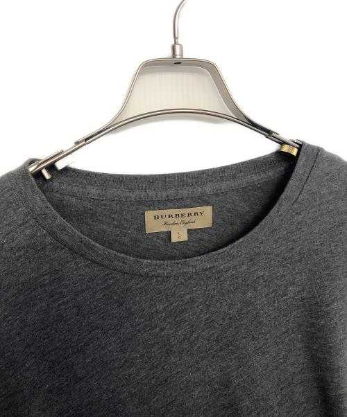 BURBERRY LONDON（バーバリーロンドン）BURBERRY LONDON (バーバリーロンドン) 長袖カットソー グレー サイズ:Lの古着・服飾アイテム