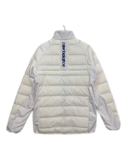 NEW BALANCE（ニューバランス）NEW BALANCE (ニューバランス) ライトダウンジャケット ホワイト サイズ:4の古着・服飾アイテム