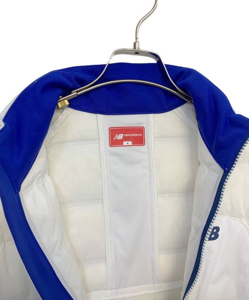 NEW BALANCE（ニューバランス）NEW BALANCE (ニューバランス) ライトダウンジャケット ホワイト サイズ:4の古着・服飾アイテム