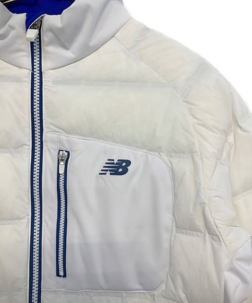 NEW BALANCE（ニューバランス）NEW BALANCE (ニューバランス) ライトダウンジャケット ホワイト サイズ:4の古着・服飾アイテム