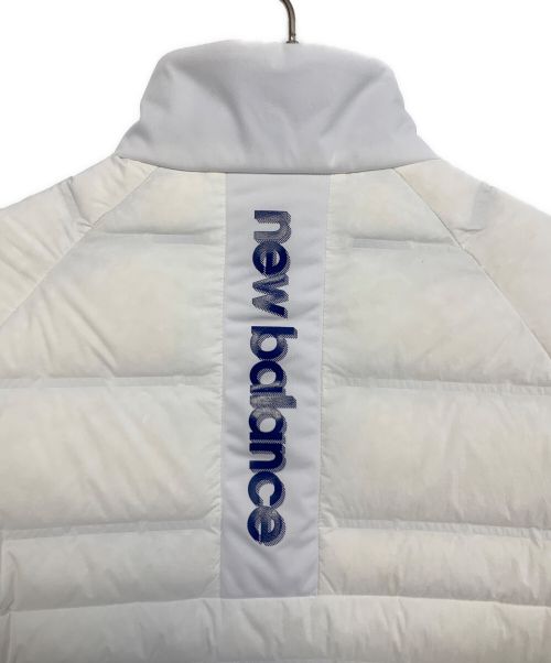 NEW BALANCE（ニューバランス）NEW BALANCE (ニューバランス) ライトダウンジャケット ホワイト サイズ:4の古着・服飾アイテム