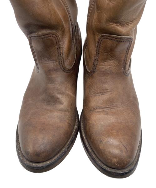 RED WING（レッドウィング）RED WING (レッドウィング) ペコスブーツ ブラウン サイズ:9Eの古着・服飾アイテム