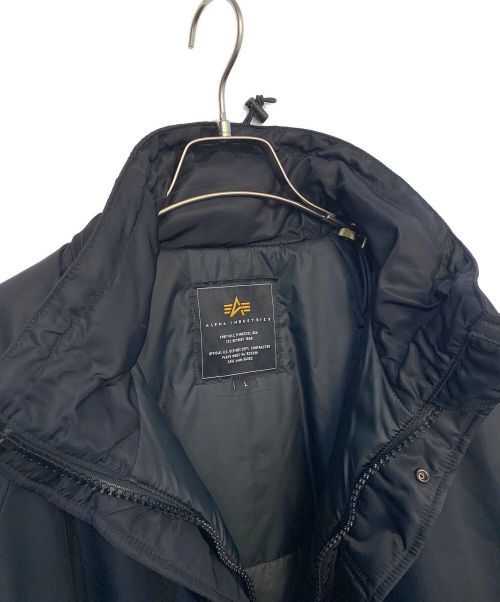 ALPHA（アルファ）ALPHA (アルファ) コート ブラック サイズ:Lの古着・服飾アイテム